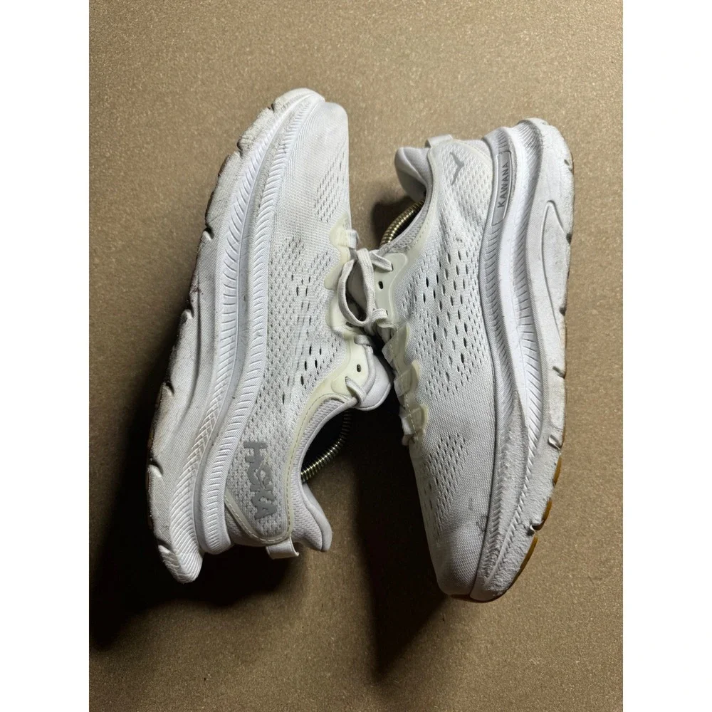 Hoka Kawana 2 White Gum Road Running Shoes Womens 8.5 1147913-WNG